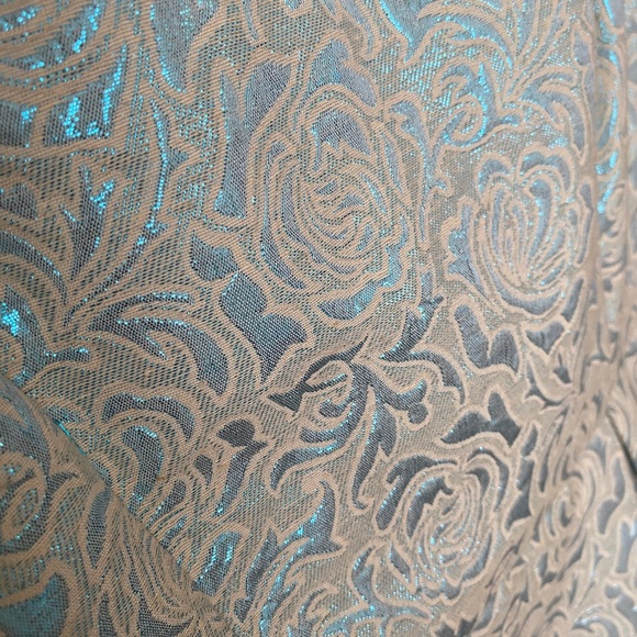 Blue Prom Dress - Picture 3 of 4